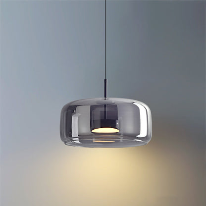 Luxury Gold Glass LED Pendant Ceiling Light - OutfitLondon