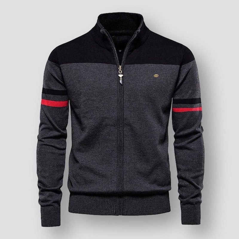 Classic Zip Up Hooded Sweatshirt