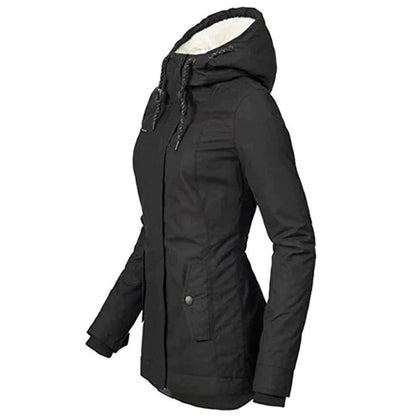 Warm Women's Fashion Parka Coat