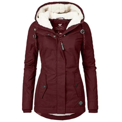 Warm Women's Fashion Parka Coat