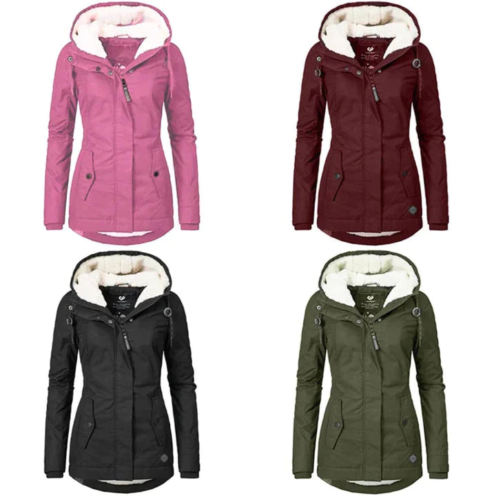 Warm Women's Fashion Parka Coat