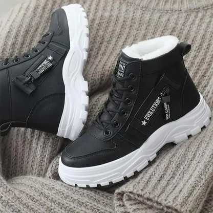 Warm Faux Fur Insulated Snow Boots