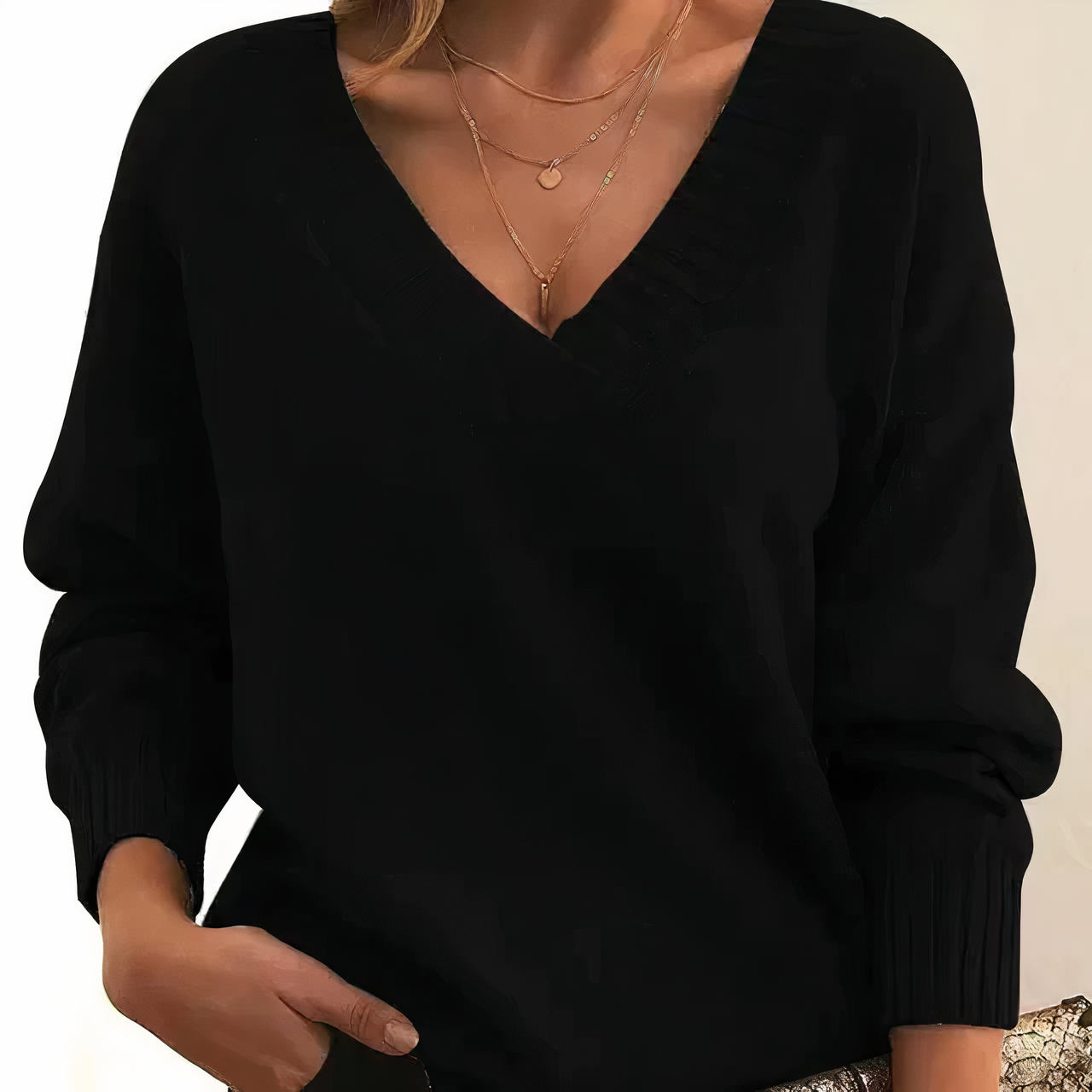 Soft Luxury Cashmere Knit Sweater - OutfitLondon