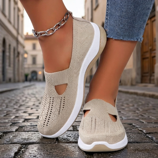 Comfortable Laceless Women's Shoes - OutfitLondon