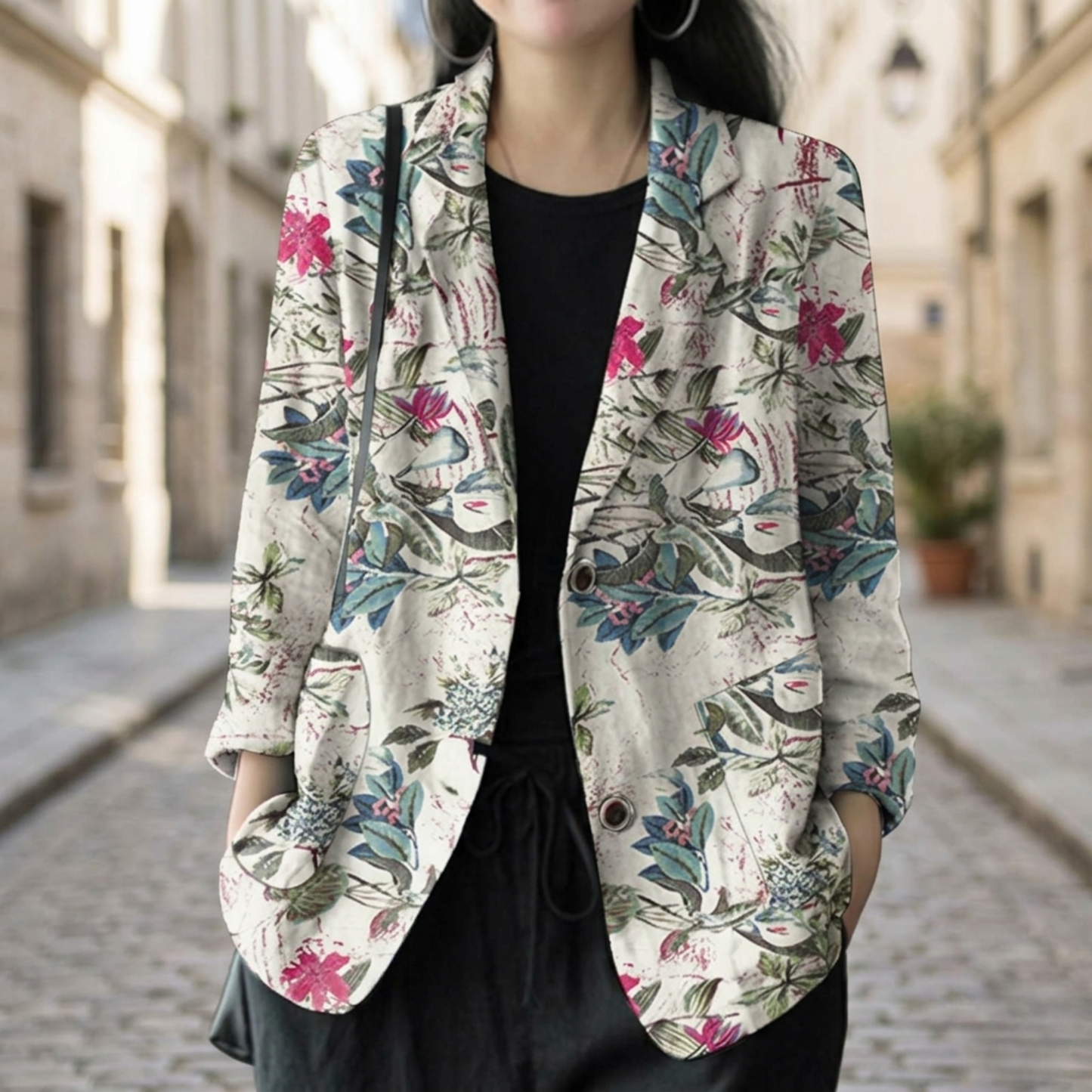 Stylish Floral Jacket for Women Everyday Wear