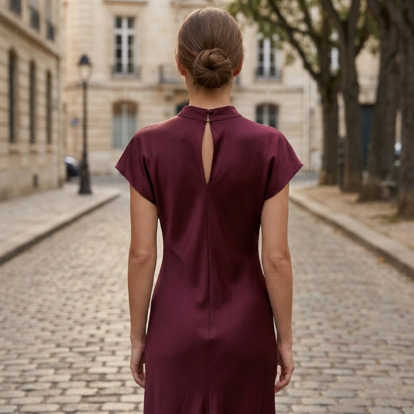 Ladies Classic Fit Knee Length Casual Day Dress