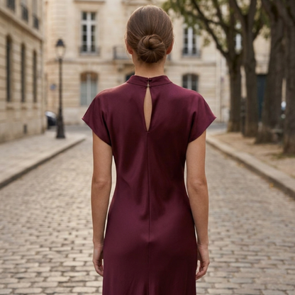 Ladies Classic Fit Knee Length Casual Day Dress