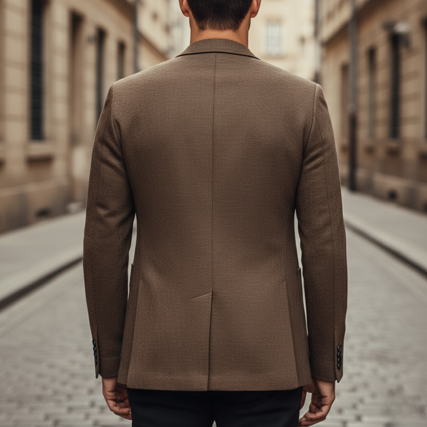 Stylish Fit Mens Two Button Casual Blazer Jacket