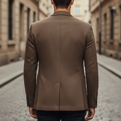 Stylish Fit Mens Two Button Casual Blazer Jacket