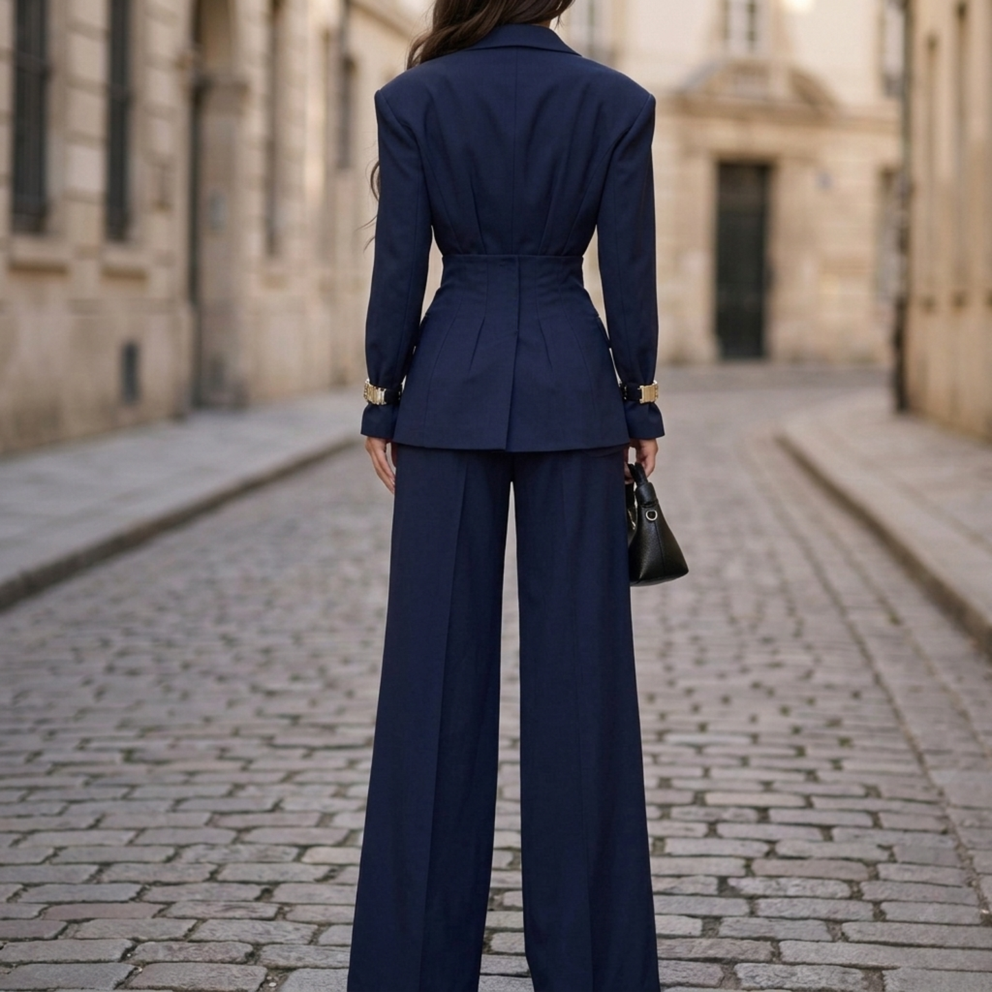 Classic Fit Women's Blazer Suit Set