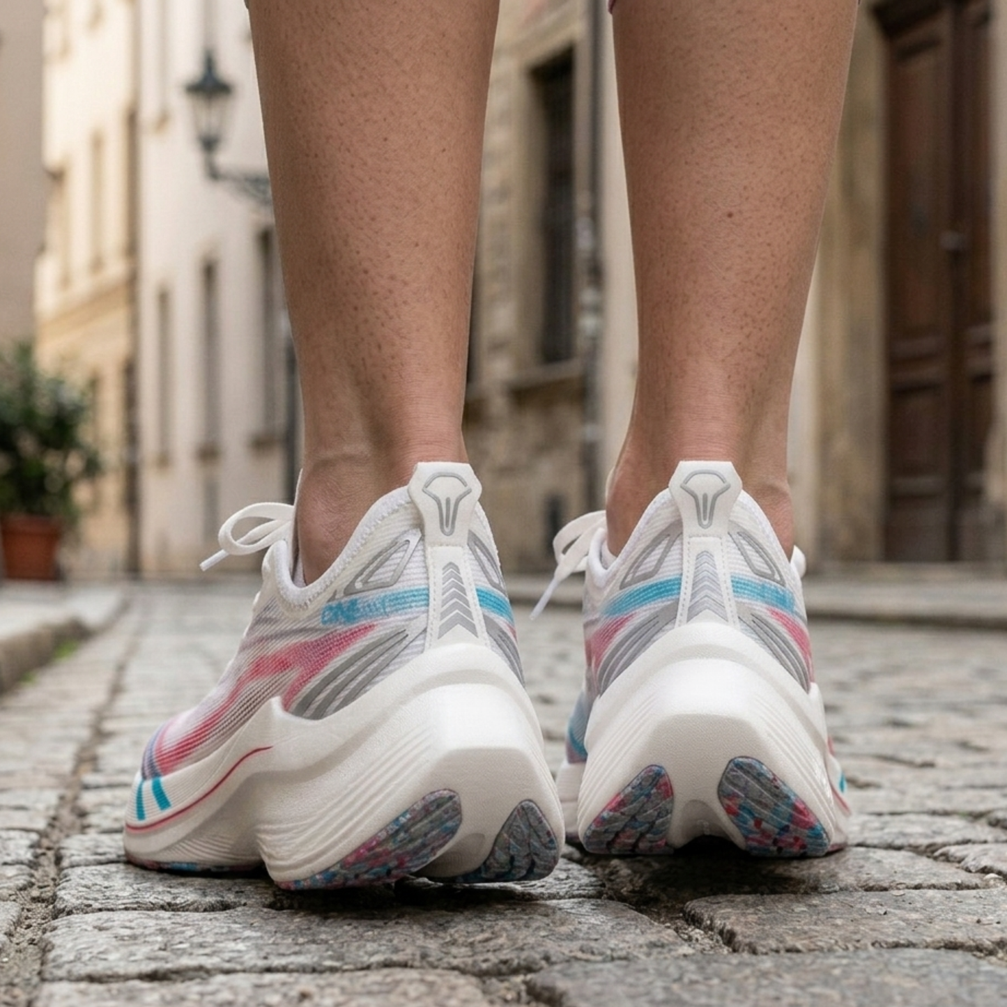 Colorful Mens Womens Athletic Sneakers