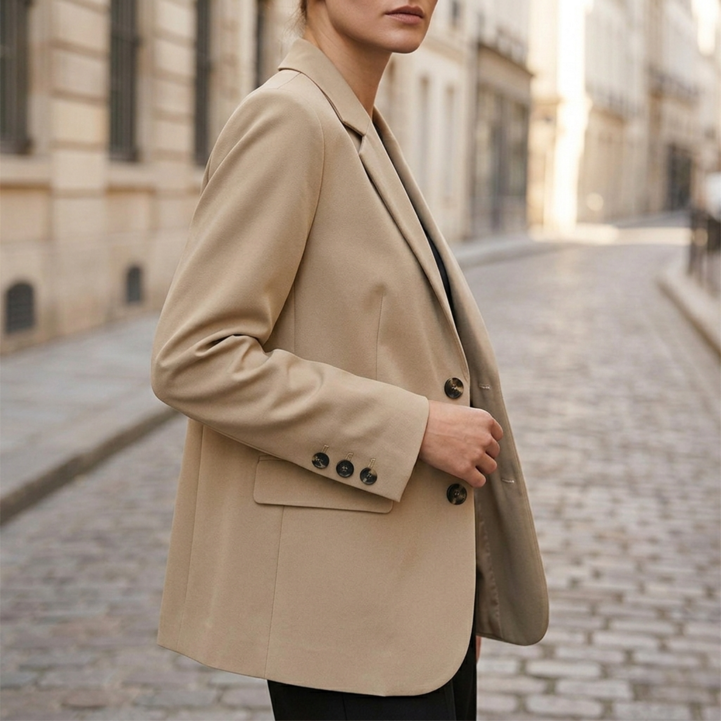 Classic Fit Single Button Jacket