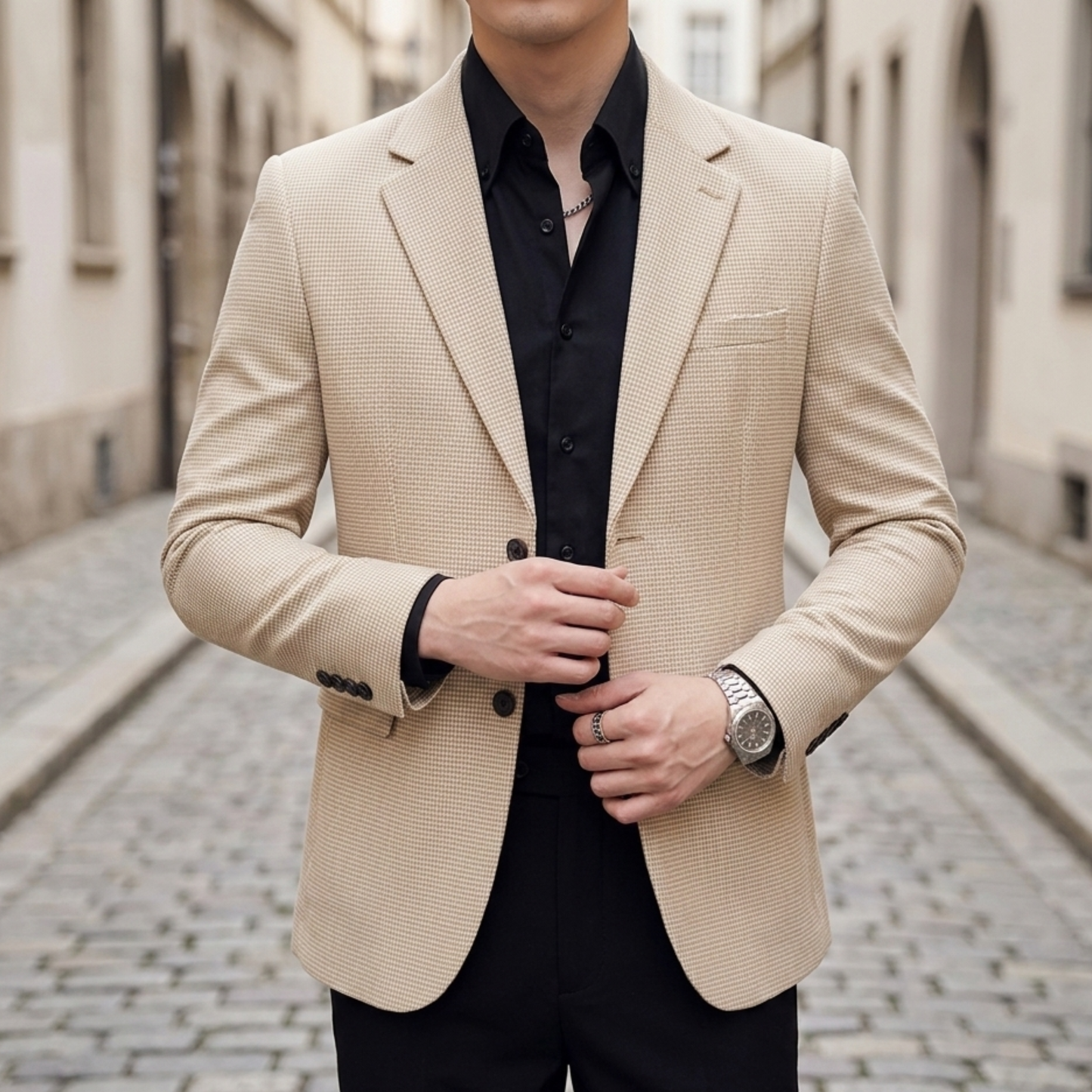 Stylish Fit Mens Blazer Jacket - OutfitLondon