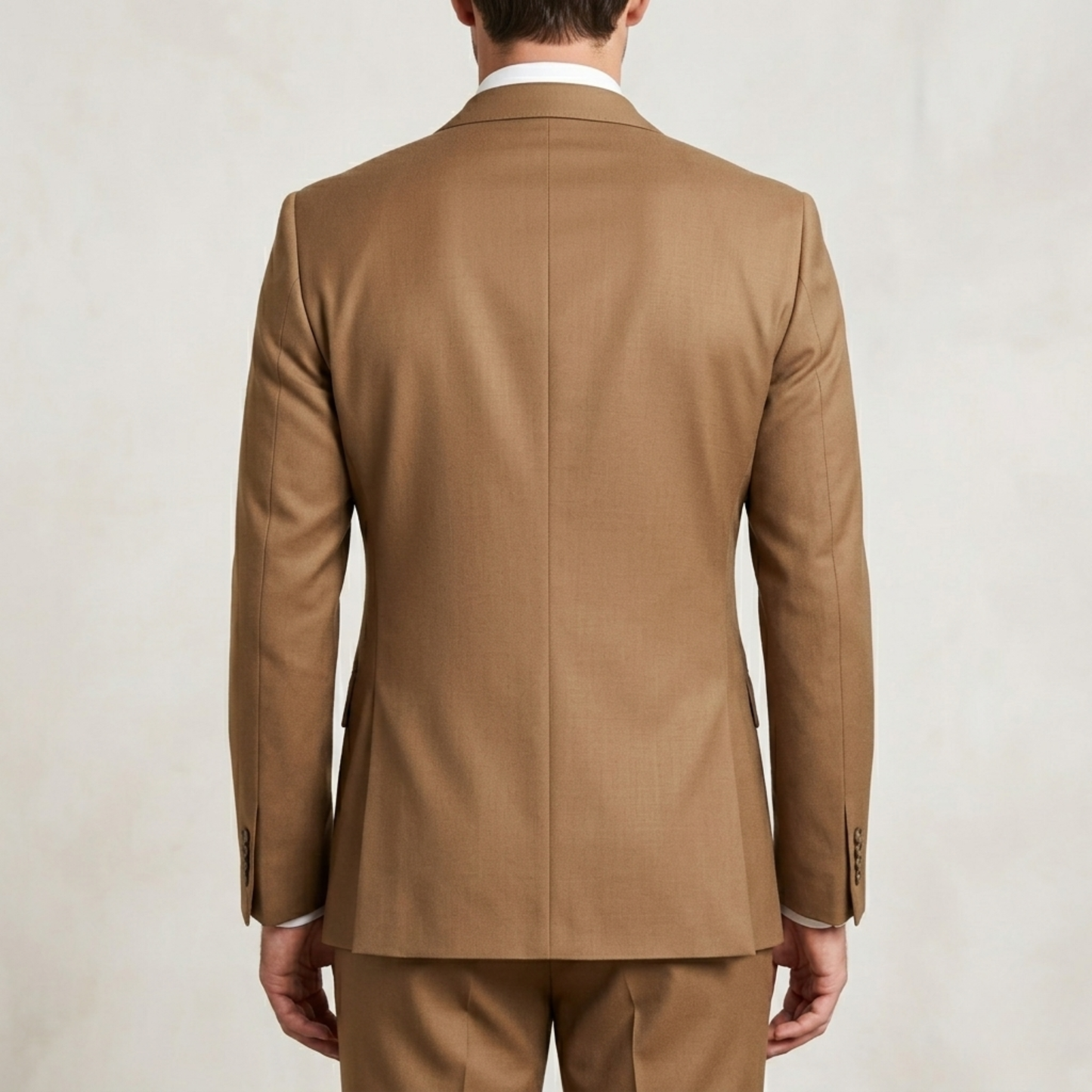 Classic Fit Men's Peak Lapel Suit Jacket