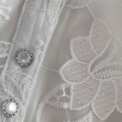 Chic White Lace Party Dress