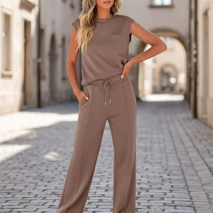 Comfy 2 Piece Loungewear Set Tank Top and Jogger Pants