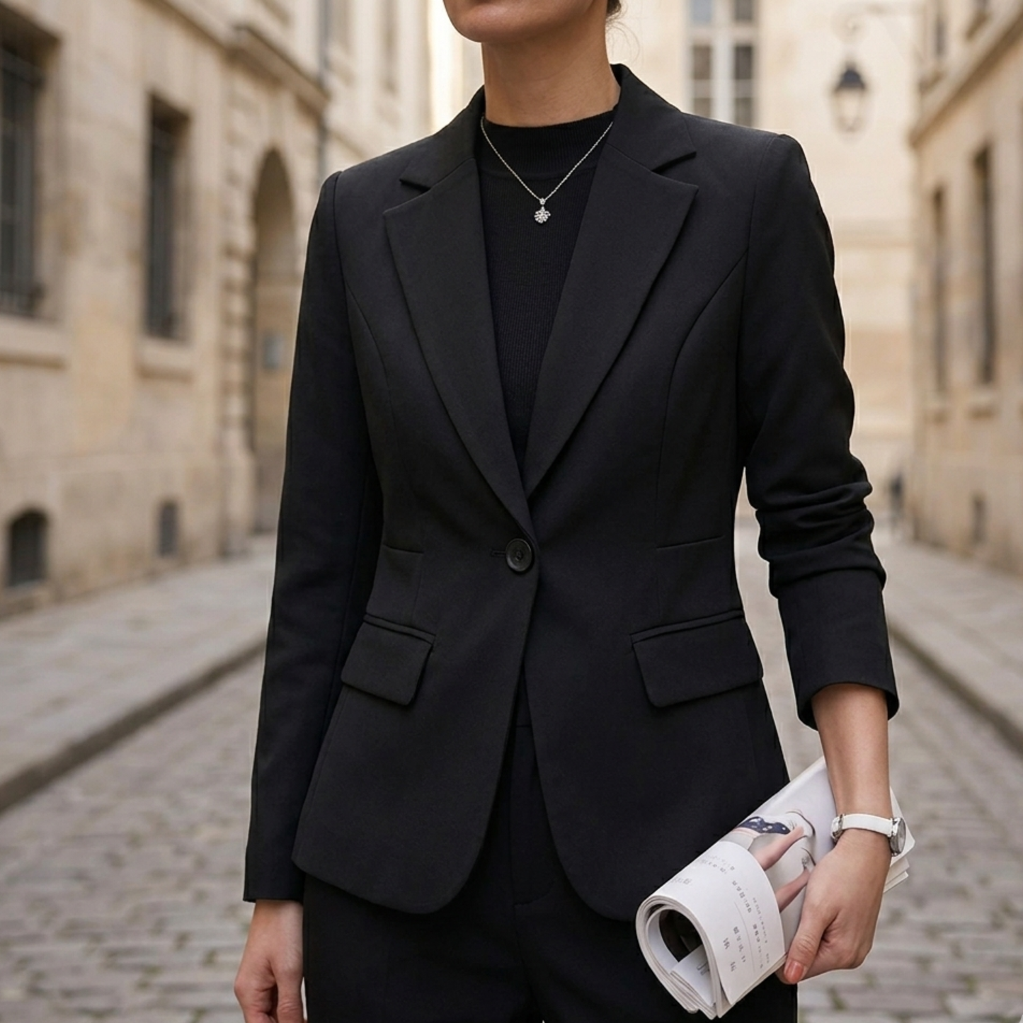 Classic Fit Women's Business Jacket