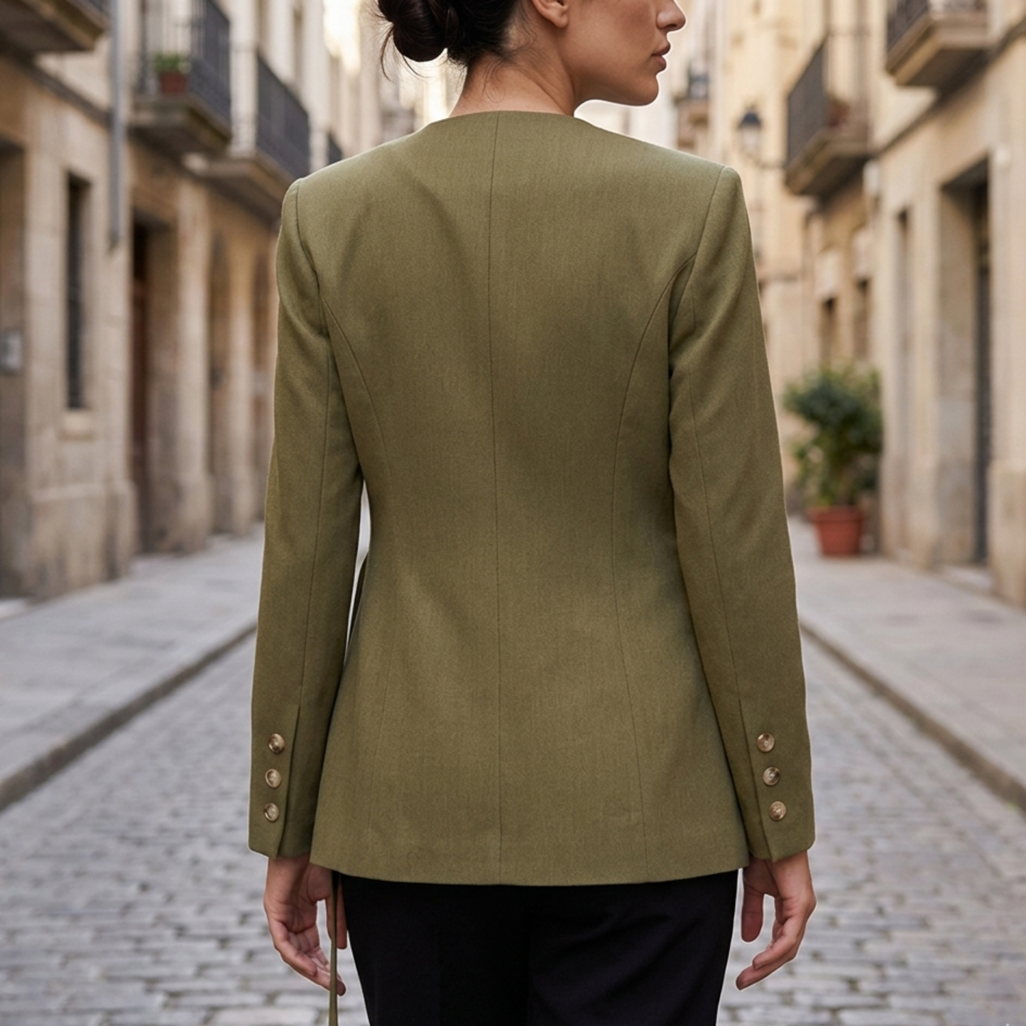 Chic V-Neck Wrap Blazer for Women