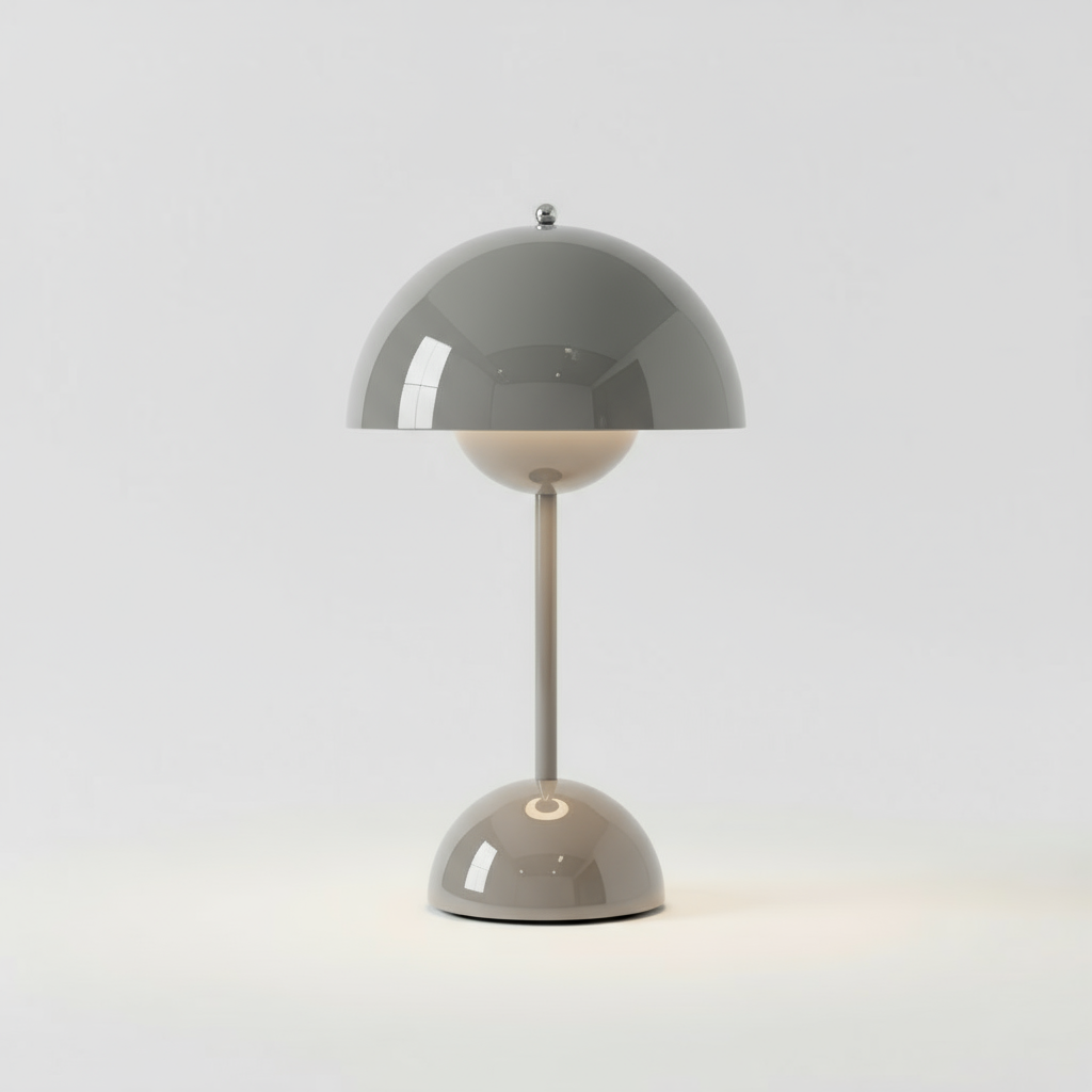Sleek Round Wireless LED Desk Light - OutfitLondon