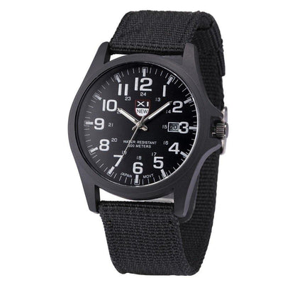 Durable Waterproof Military Style Wrist Watch for Men