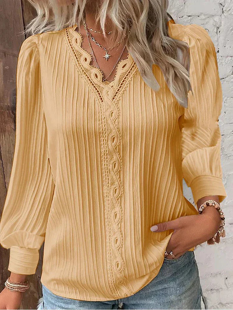 Elegant Fitted Blouse