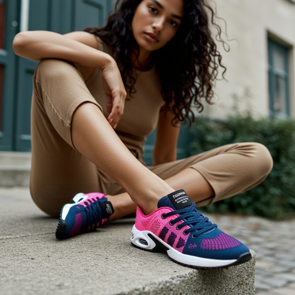 Women's Lightweight Athletic Running Sneakers