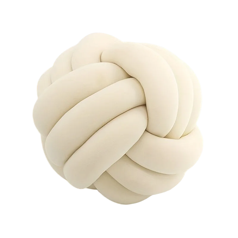 Soft Circular Tied Cushion Pillow