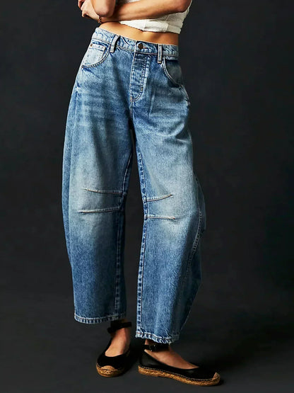 Relaxed Fit Women's Casual Jeans