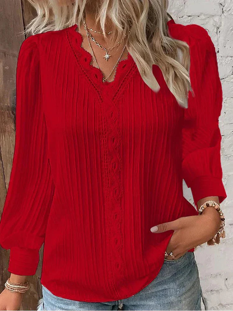 Elegant Fitted Blouse