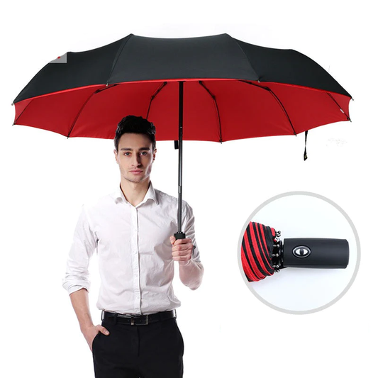 Heavy Duty Waterproof Storm Umbrella - OutfitLondon