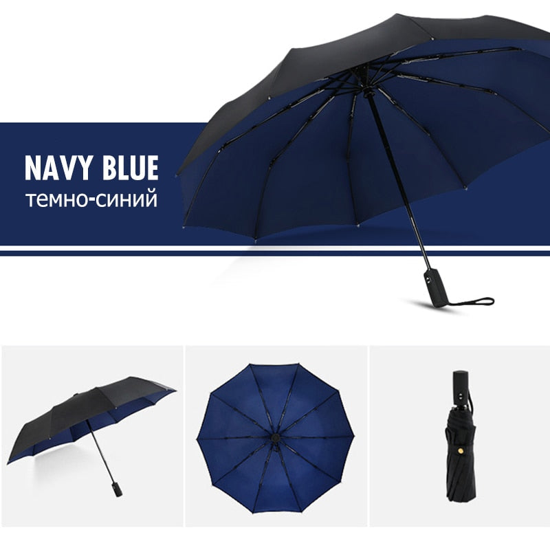 Heavy Duty Waterproof Storm Umbrella