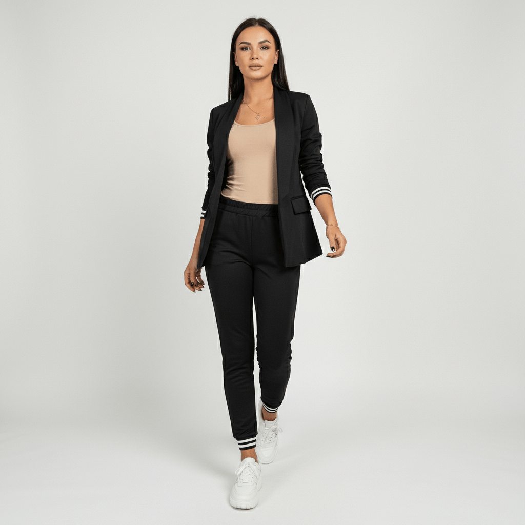 Women's 2 Piece Business Suit Jacket and Pants - OutfitLondon