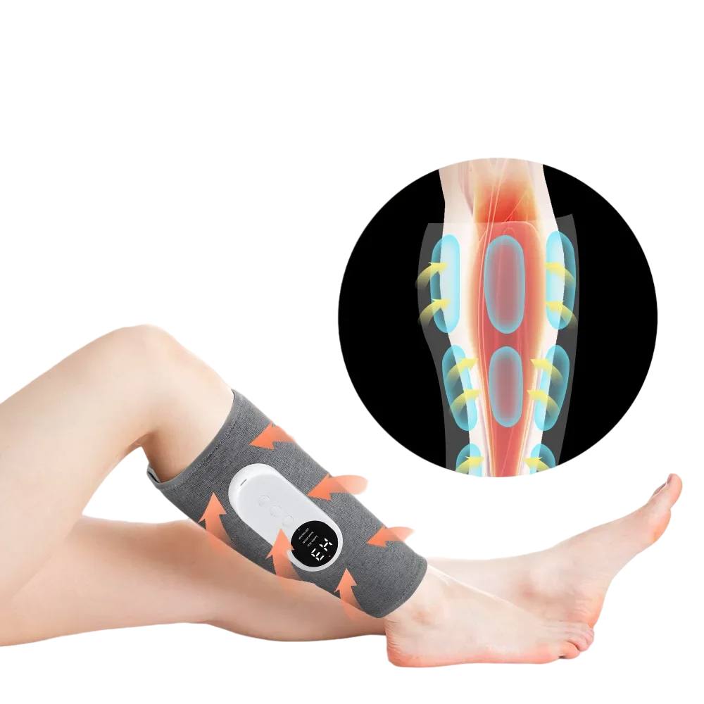 Soothing Wireless Heat Compression Leg Massager
