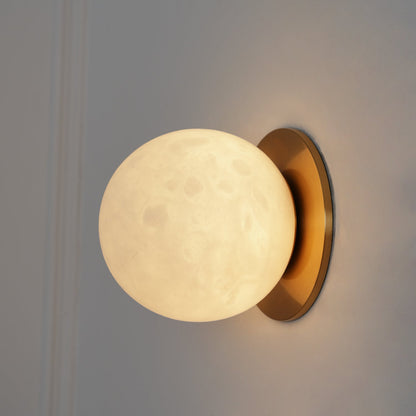 Soft White Round LED Wall Light Fixture