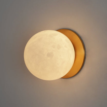 Soft White Round LED Wall Light Fixture