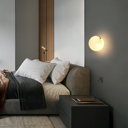 Soft White Round LED Wall Light Fixture