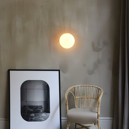 Soft White Round LED Wall Light Fixture