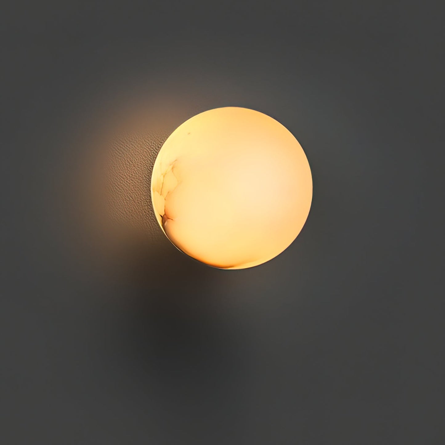 Soft White Round LED Wall Light Fixture