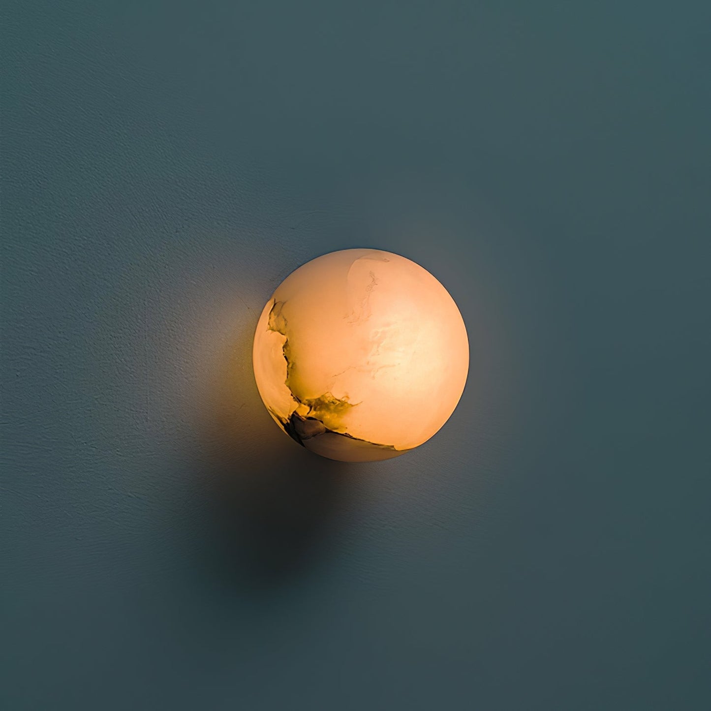 Soft White Round LED Wall Light Fixture