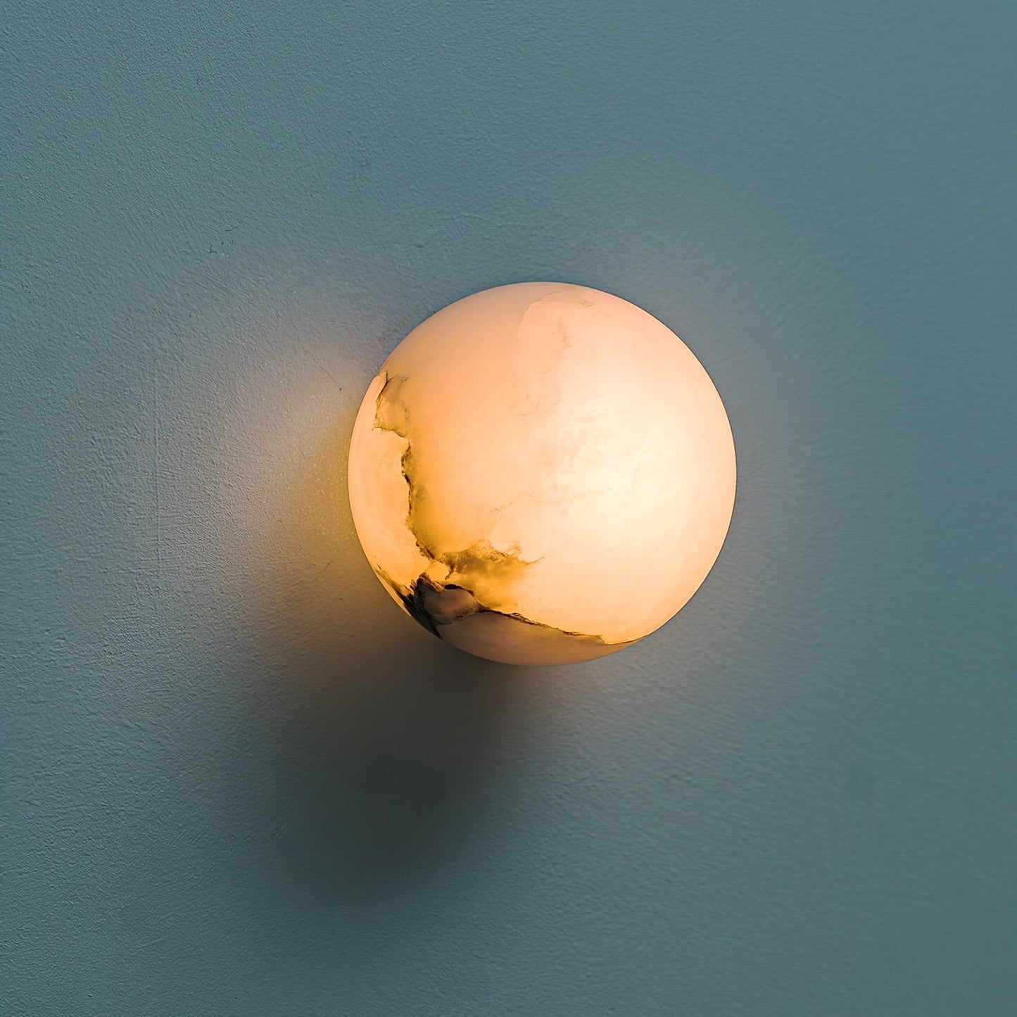Soft White Round LED Wall Light Fixture