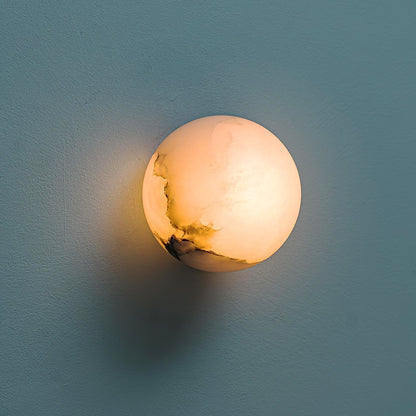 Soft White Round LED Wall Light Fixture