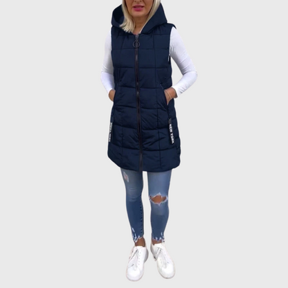 Women's Stylish Quilted Vest Winter Jacket