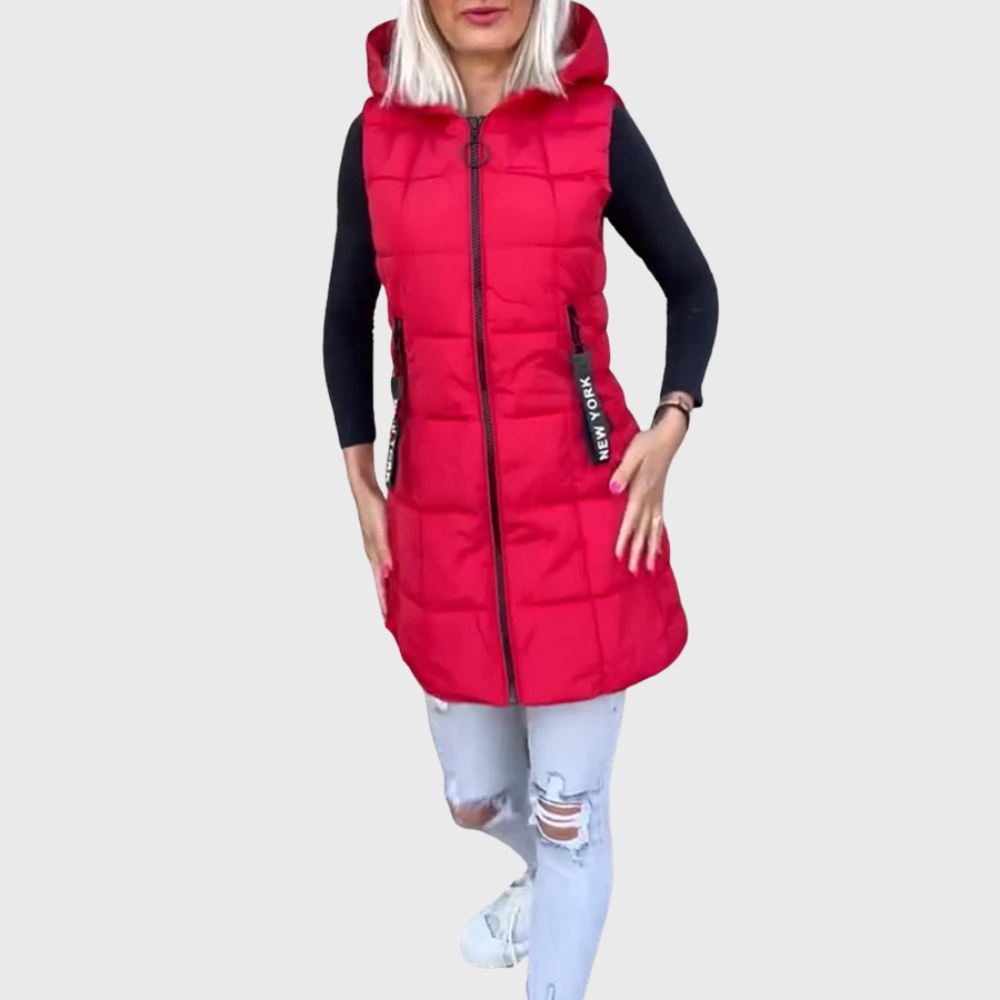 Women's Stylish Quilted Vest Winter Jacket