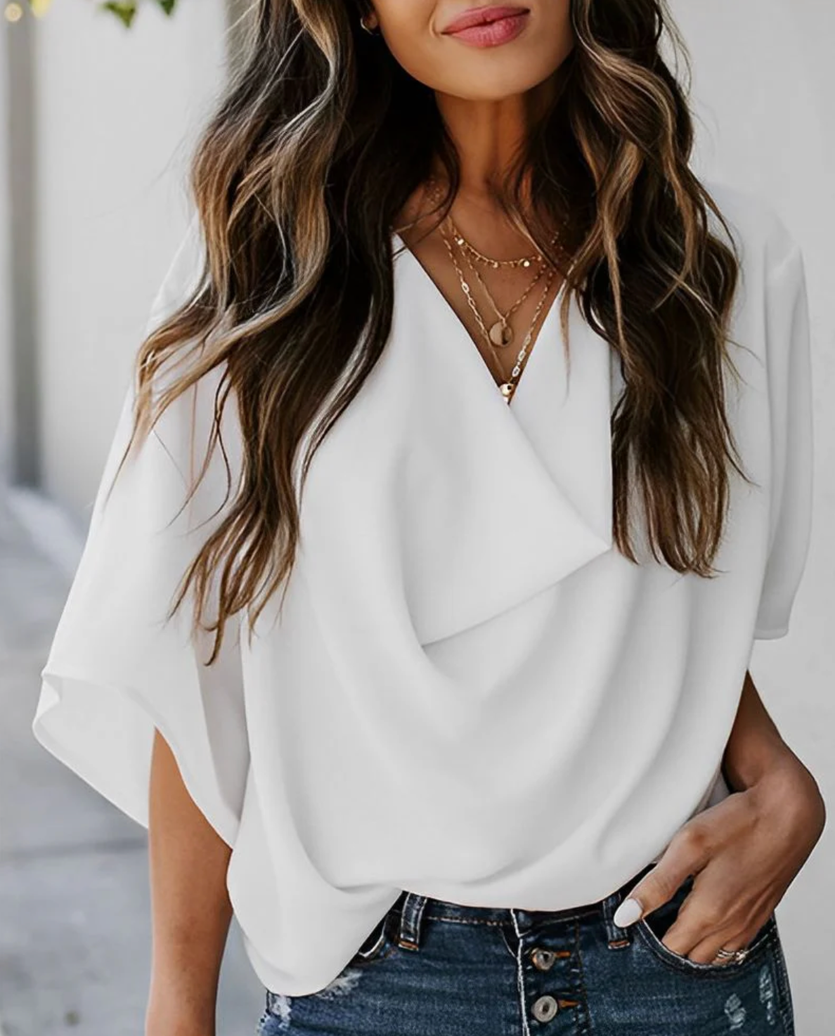Flowy Lightweight Women's Blouse