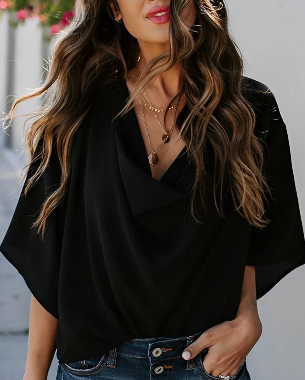 Flowy Lightweight Women's Blouse