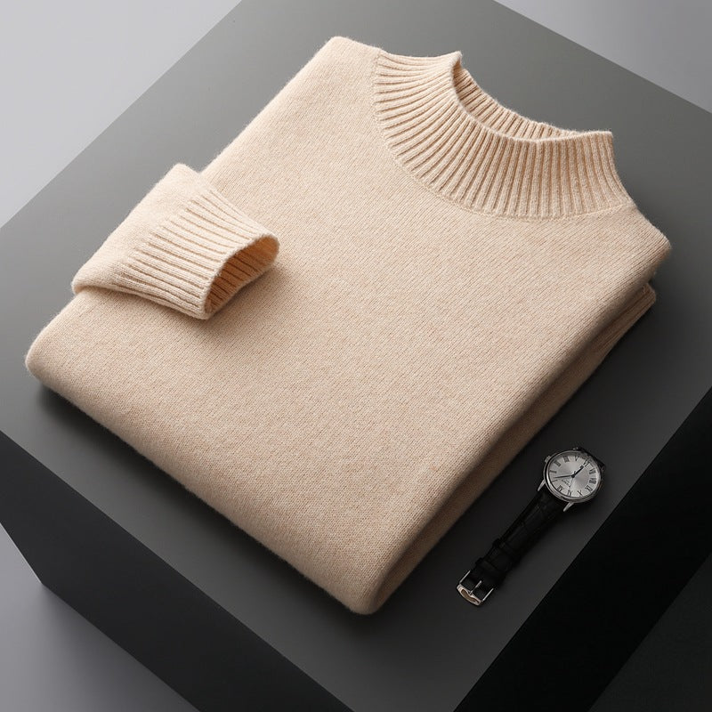 Soft Warm Men's Crew Neck Sweater - OutfitLondon