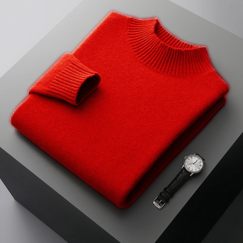 Soft Warm Men's Crew Neck Sweater