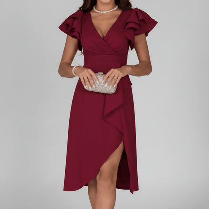 Chic Lace Wedding Party Dress