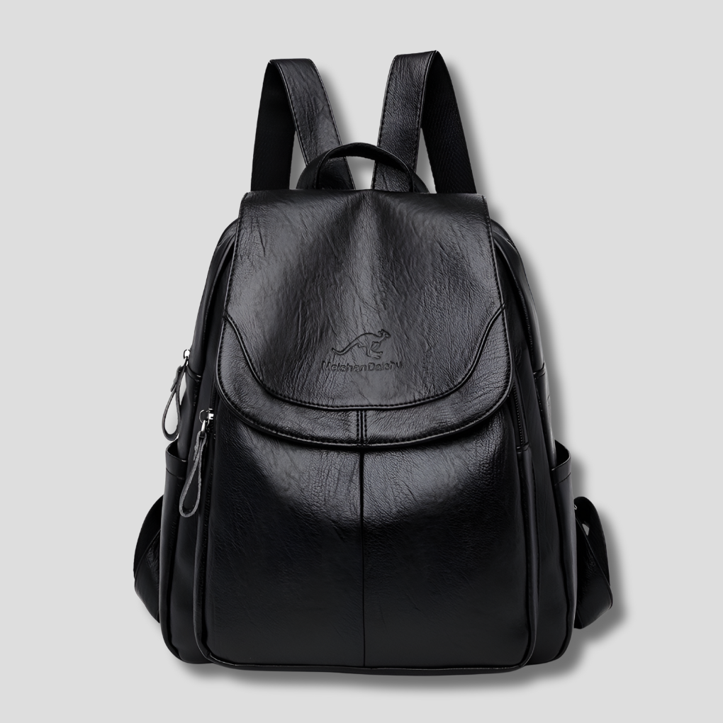 Women's Leather Anti-Theft Backpack