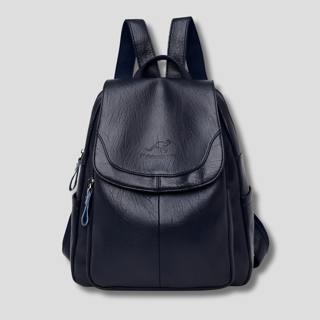 Women's Leather Anti-Theft Backpack